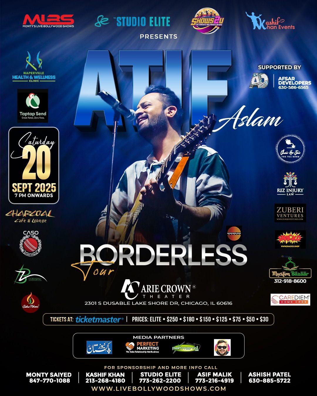 Atif Aslam Chicago